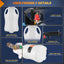 Kit bomba ATF 10L extractor neumático con 15 adaptadores