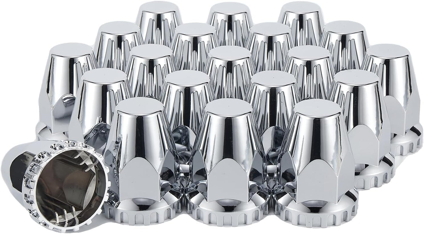 Tuercas llanta 33x70mm cromado set 40
