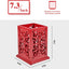 Soporte utensilios hierro fundido color rojo clásico