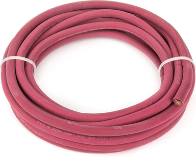 Cable soldadura extraflexible 600V 3,05m color rojo