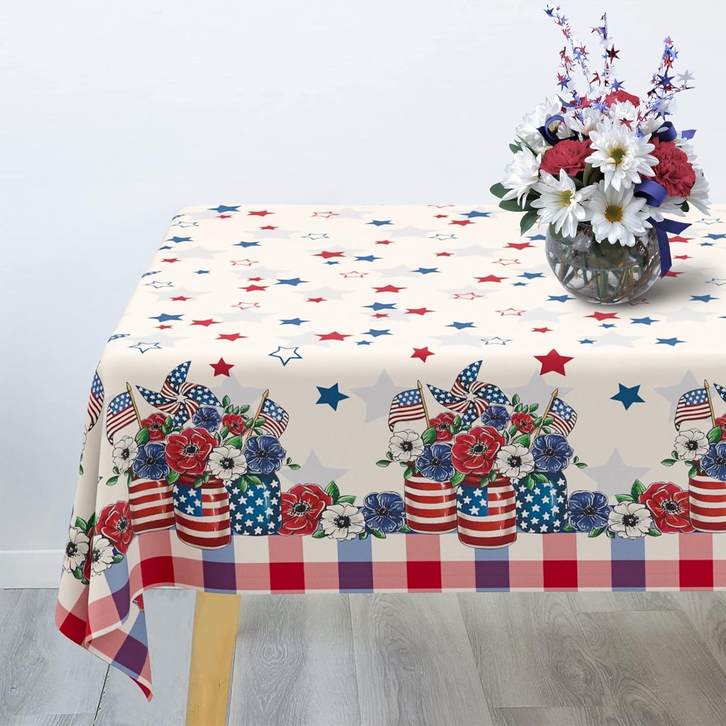 Mantel 4 de Julio impermeable 60x120 pulg