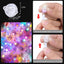 50 Pzas Luces LED Redondas Impermeables Parpadeantes para Fiesta