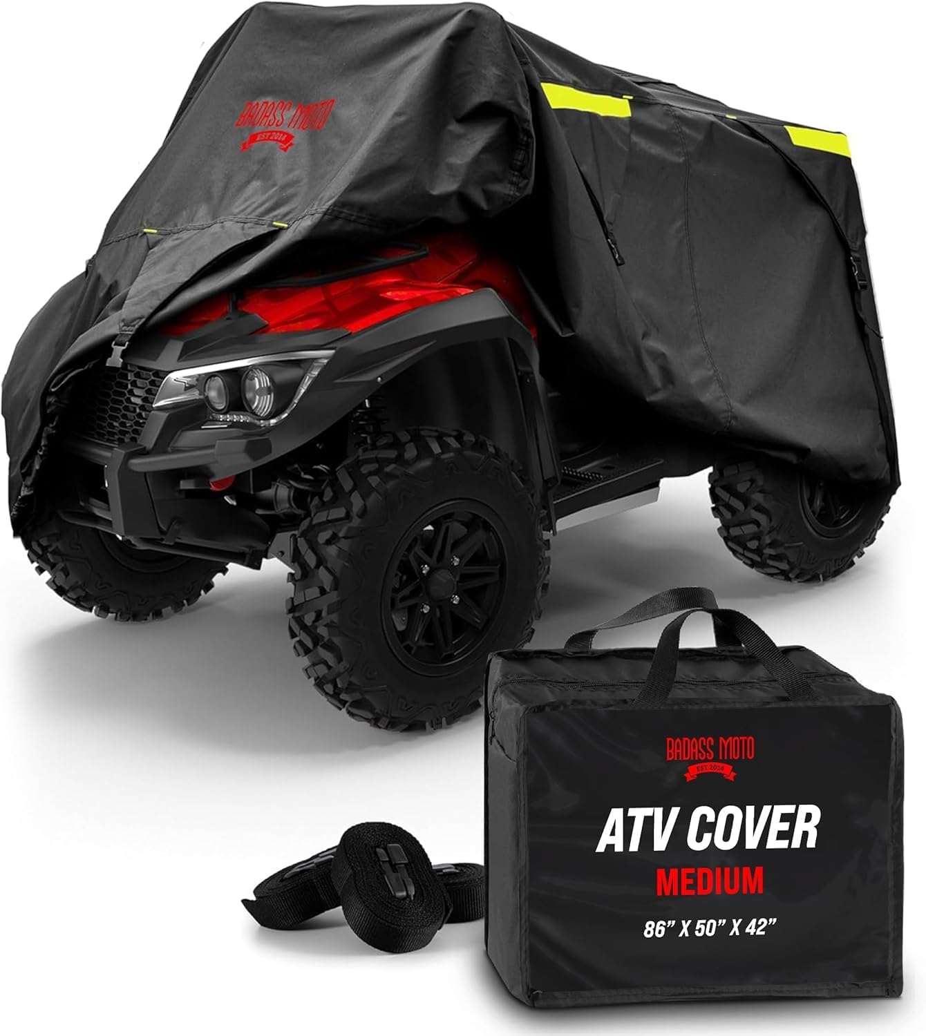 Cubierta ATV impermeable 4 ruedas resistente reflectante