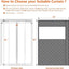 Cortina magnética térmica puerta 48x82" impermeable