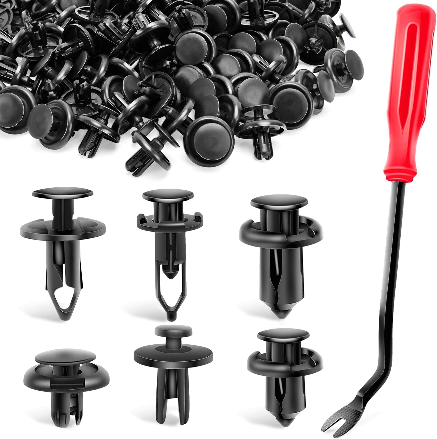 Pinzas retención para parachoques GM Ford Toyota Honda Chrysler