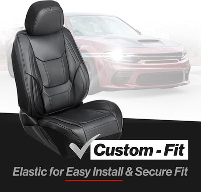 Fundas asiento delantero Honda Civic 17-26 cuero espuma