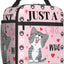 Bolsa almuerzo térmica rosa con gato