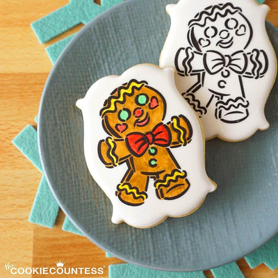 Paletas pintura comestible navideño 36uds