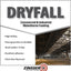 Revestimiento agua Dryfall 5gal negro plano