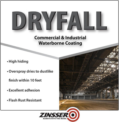 Revestimiento agua Dryfall 5gal negro plano