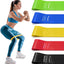 Banda resistencia mini loop para entrenamiento fuerza yoga pilates