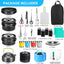 Kit 42 Utensilios Cocina Camping Ollas Tazas Acero Inox