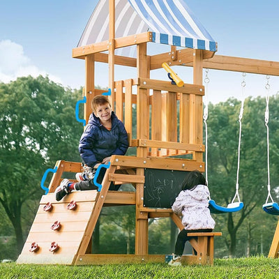 Asas plástico antiderrap para patio set infantiles