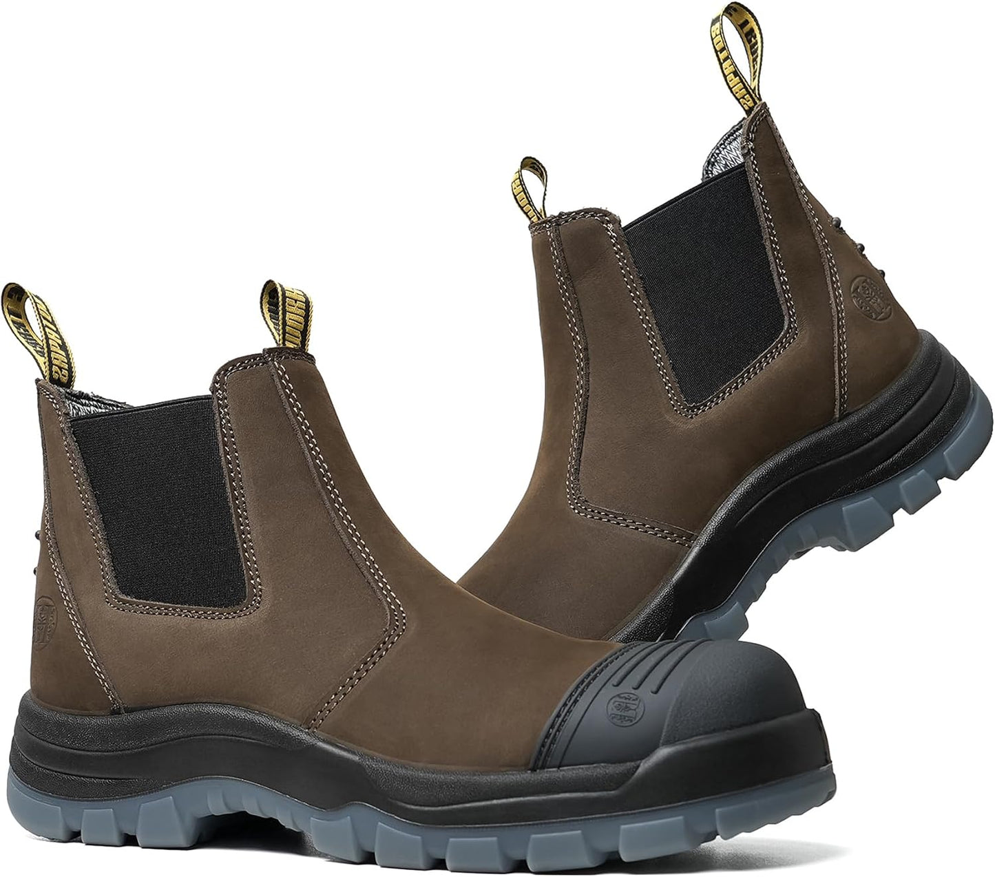 Botas trabajo hombre puntera compuesta antiderrap