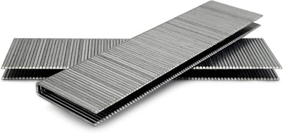 Grapas corona estrecha 1/4 pulg galvanizadas 1-1/8 pulg