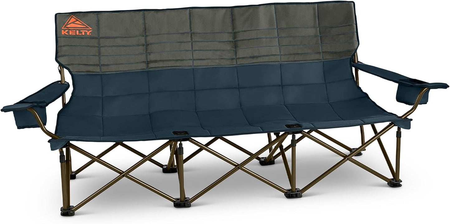 Silla campamento 3 personas banco extragrande resistente