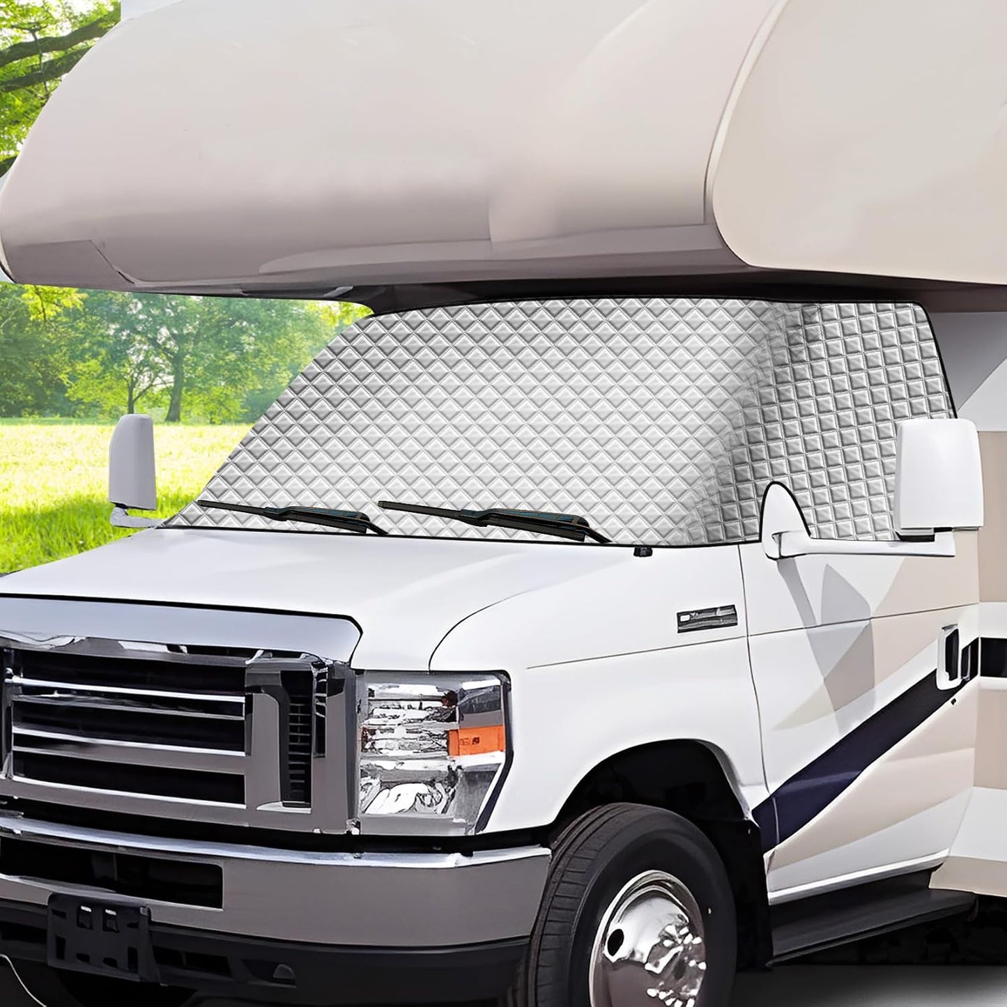 Cubierta parabrisas autocaravana comp Ford E450 Clase C 27"