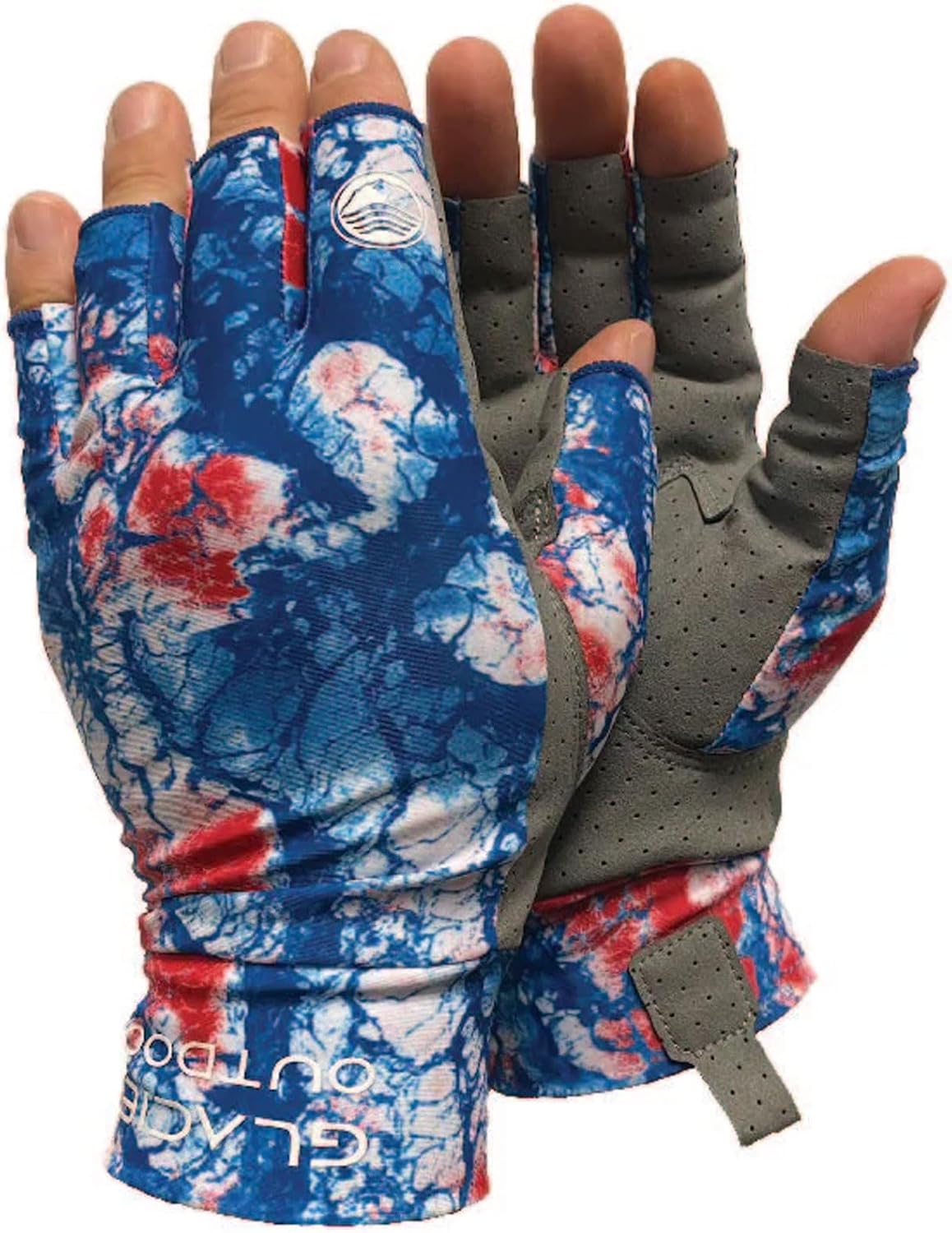 Guantes sol para pescar ligeros duraderos transpirables