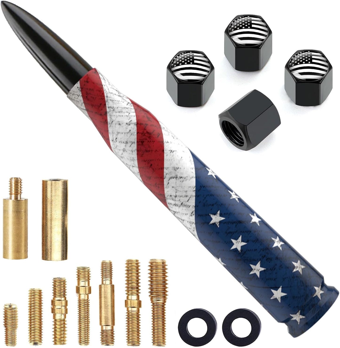 Mástil antena tipo bala para camión GMC Sierra Ford F150