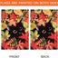 Bandera doble cara hojas arce otoño 28x40pulg