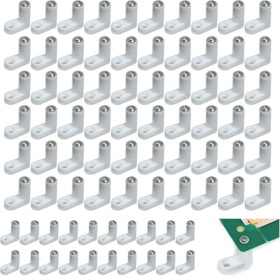 80pies soportes L plástico para placa PCB