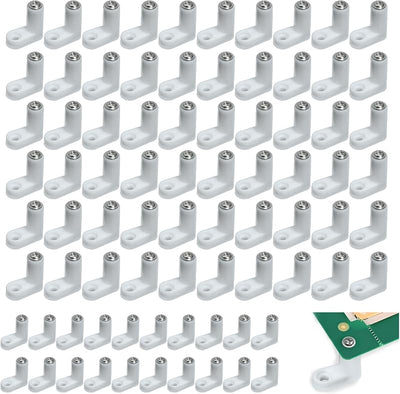 80pies soportes L plástico para placa PCB
