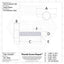 Tornillo acero inox 1/4-20 x 3/8 con perilla plástica T negra