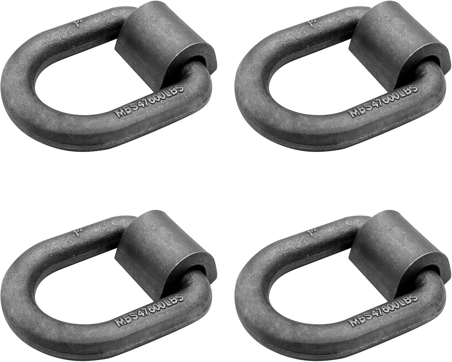 4 Pzas Anillo D Soldado 1" 46800lb para Remolques