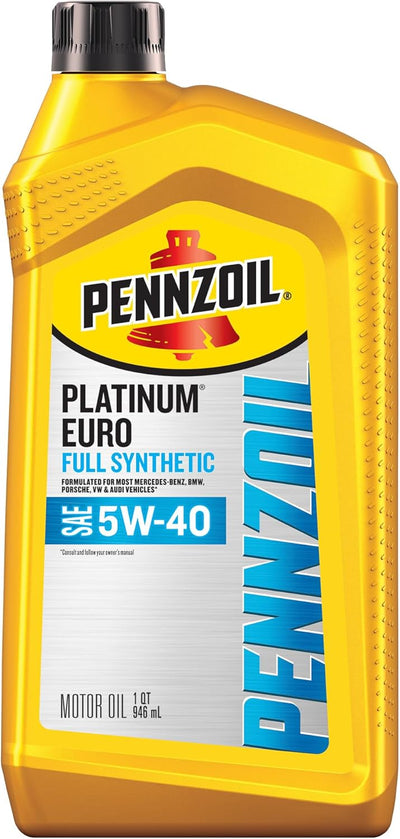 Aceite motor sintético Platinum 5W-40 1qt