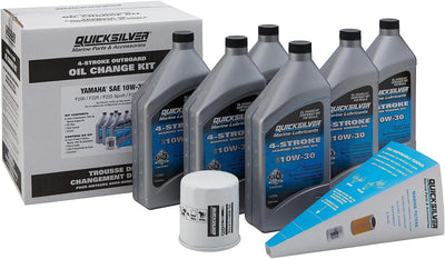 Kit cambio aceite 25W-40 Yamaha F200-F250 4 tiempos