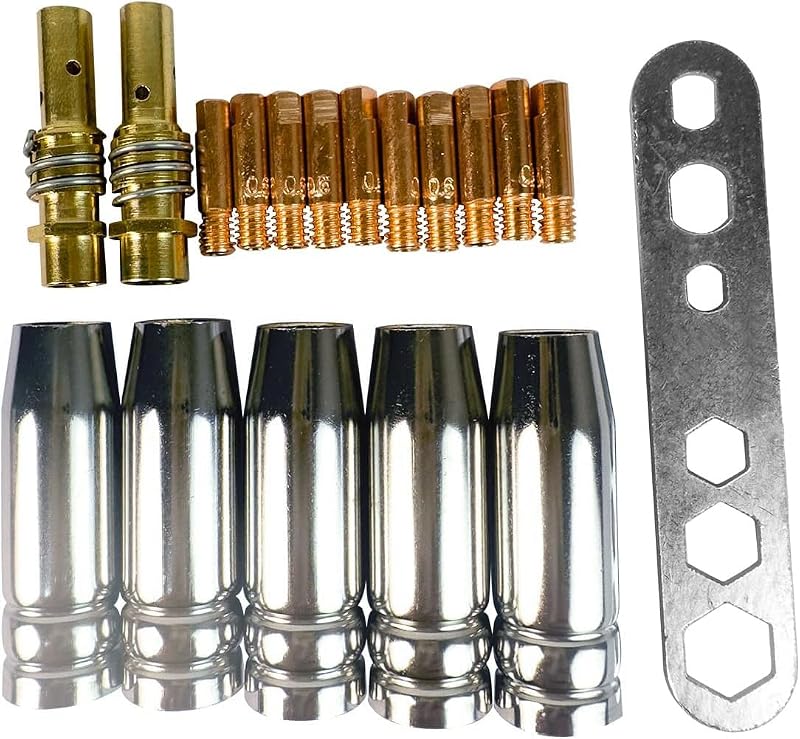 18 Pzas Accesorios Soldadura Mig 0.030in