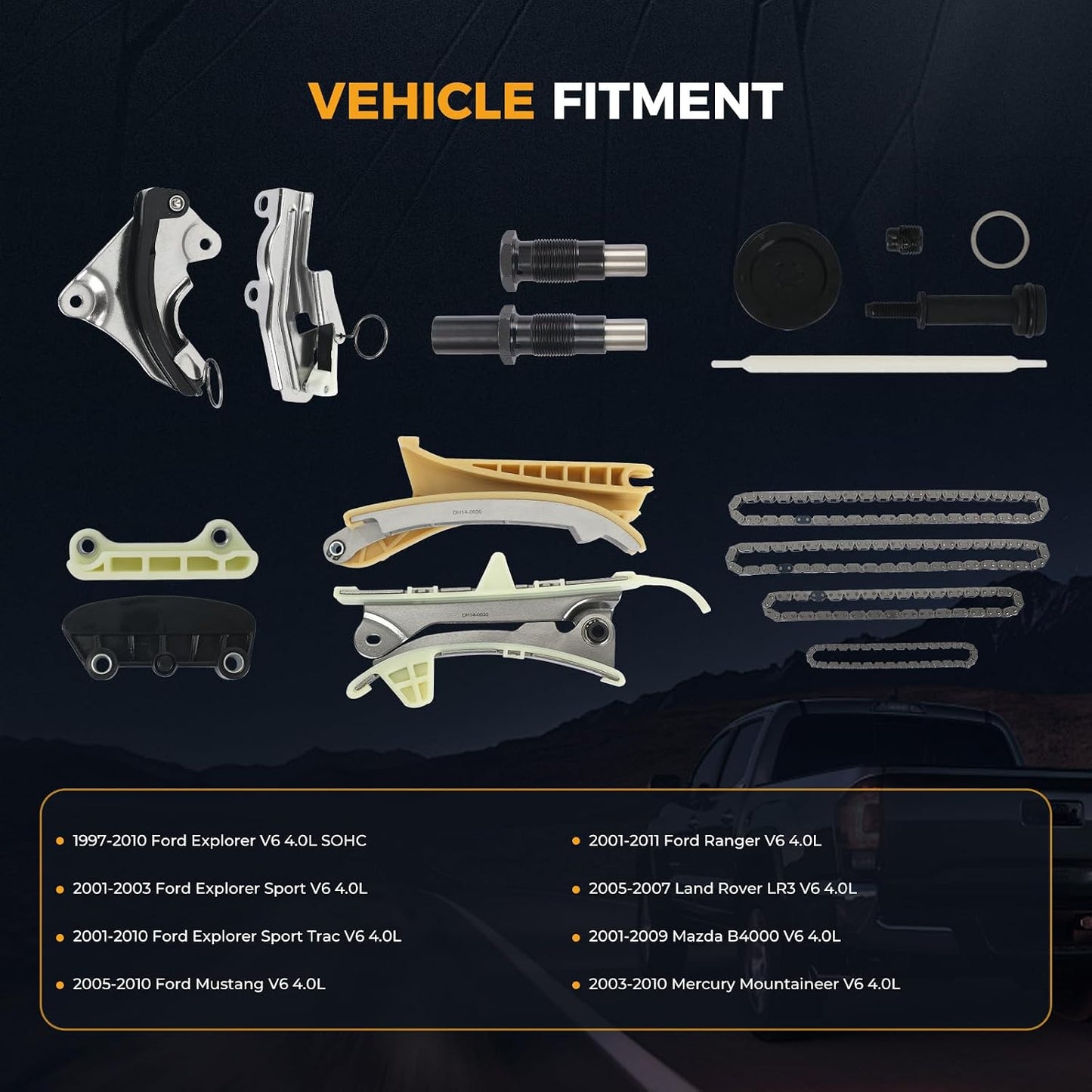 Kit cadena distribución Ford Explorer 97-10 Mustang