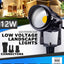 10 Luces LED Paisaje 12-24V Transformador 200W