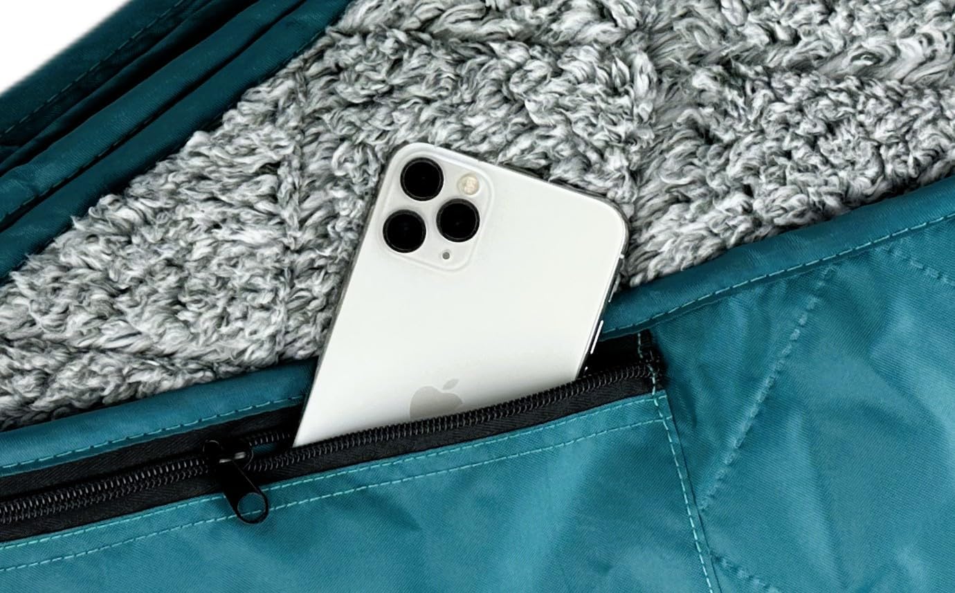 Manta impermeable resistente al viento sherpa forro polar