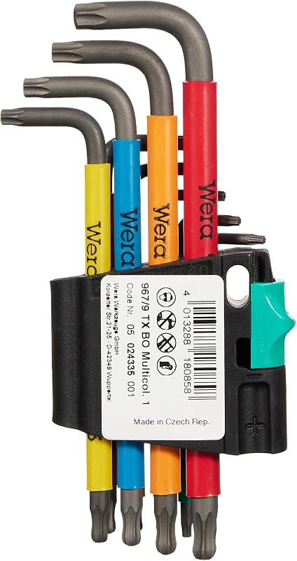 Set llaves en L para s Torx 967 SPKL/9 TX BO