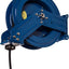 Carrete manguera doble brazo 3/8x50ft azul