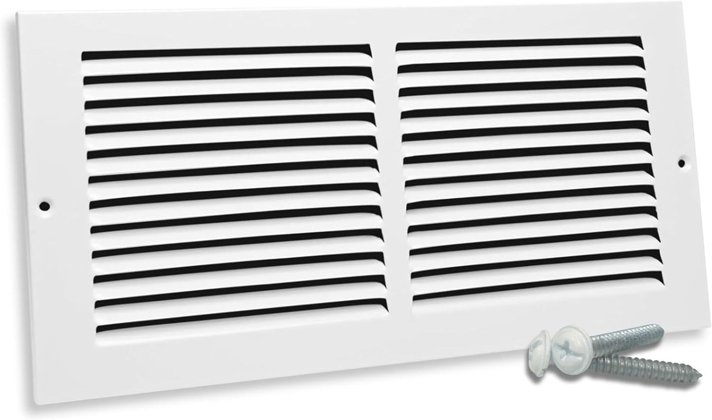 Cubierta ventilación HVAC 14x10pulg acero sólido
