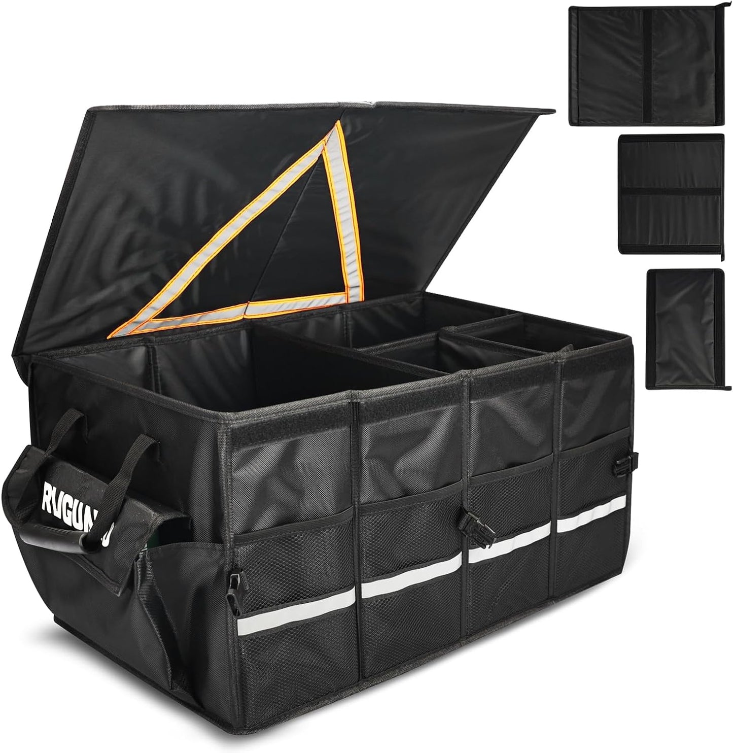 Organiz. maletero RV con divisores plegable impermeable