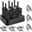 Walkie Talkie Profesional 21h con Auricular 6 Vías Noaa