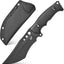Cuchillo EDC Hoja AUS-10 G10 Mango Negro
