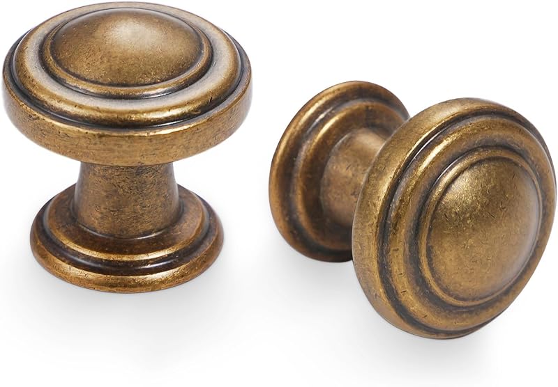30 Manijas Latón Antiguo para Cajones de Cocina