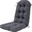 Cojín silla mecedora Adirondack 49x19" color negro