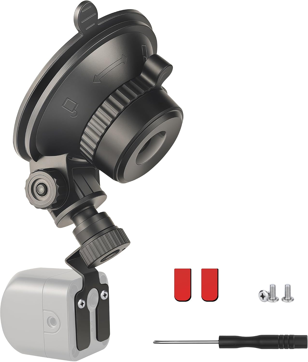 Soporte universal cámara trasera ventosa ajustable coche suv rv