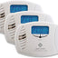 3 Detector CO enchufable doble potencia batería pantalla