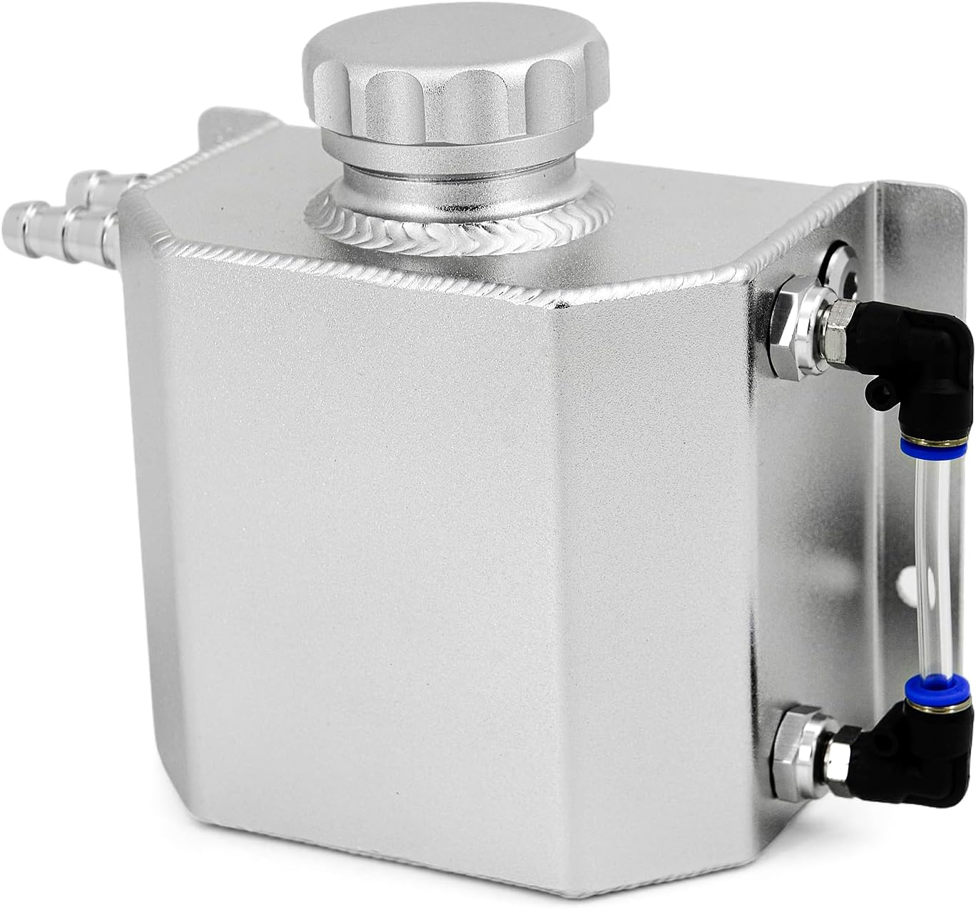 Depósito expansión motor aluminio 1L plata