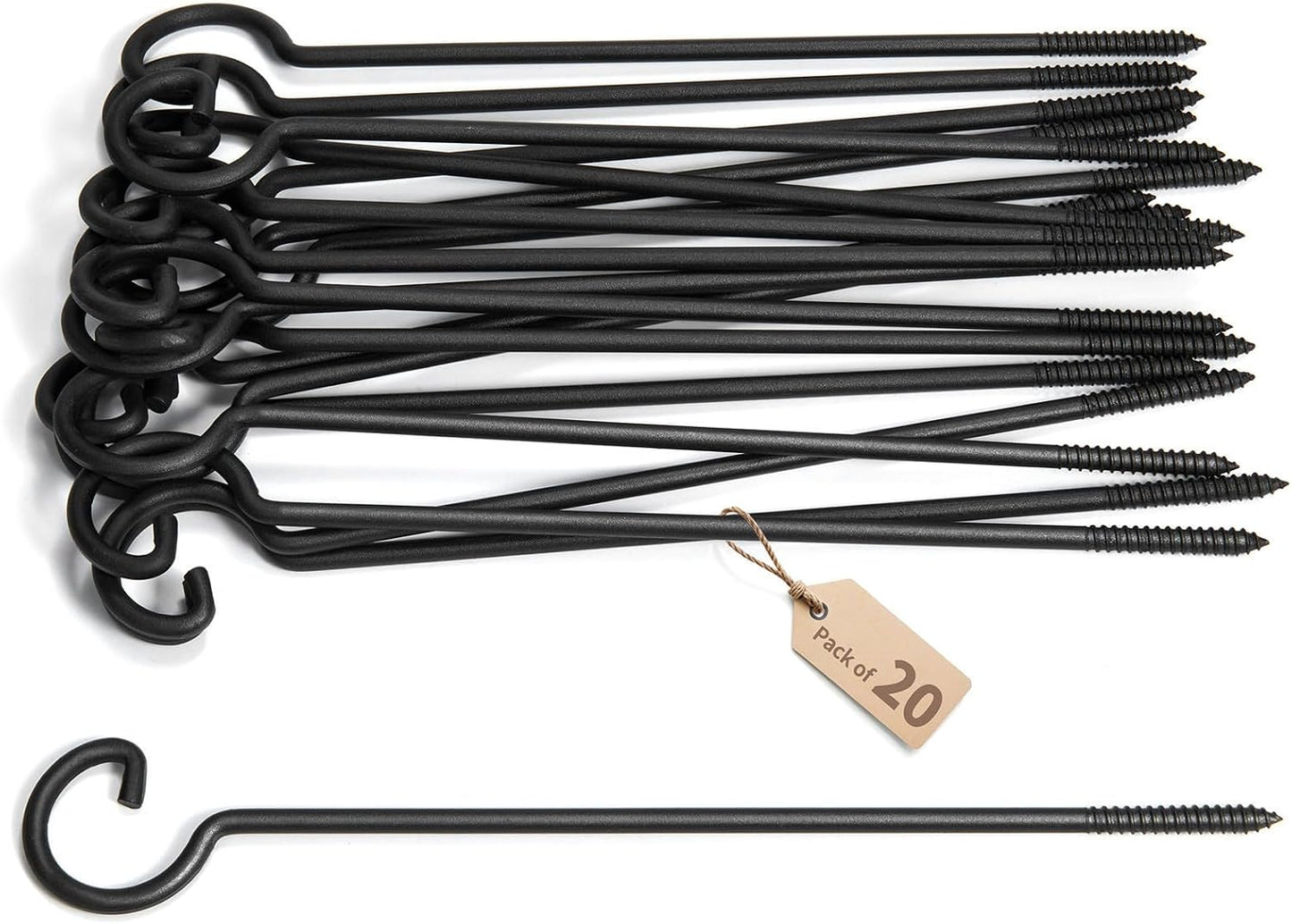 Ganchos de 12pulg para techo, cortina, cocina y plantas