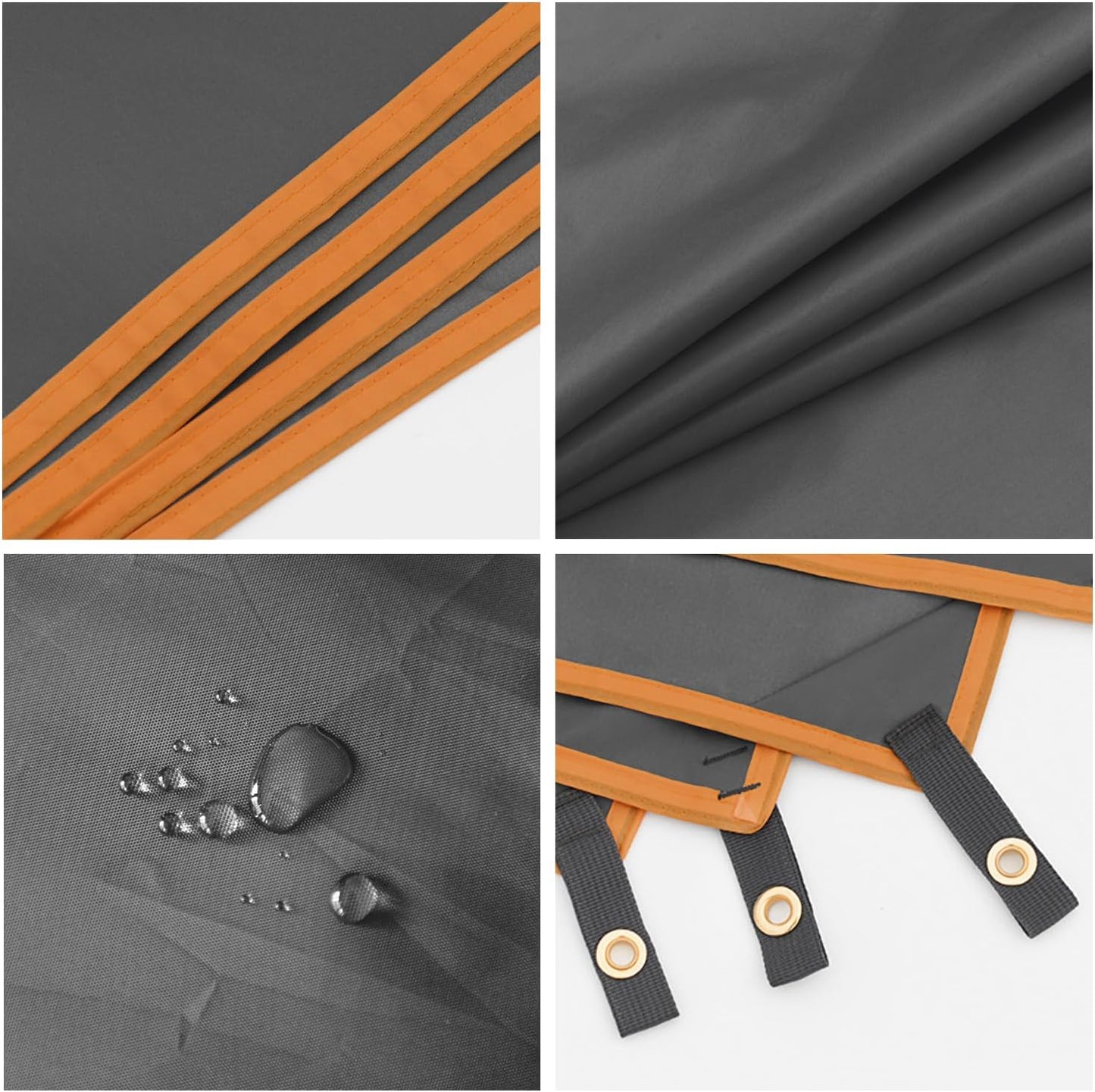 Lona portátil para camping senderismo 41x83" con bolsa