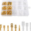 Kit 360pcs conectores espada alambre crimpado macho hembra