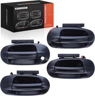 Manijas puerta Ford Expedition 03-17 set 4 negro texturizado
