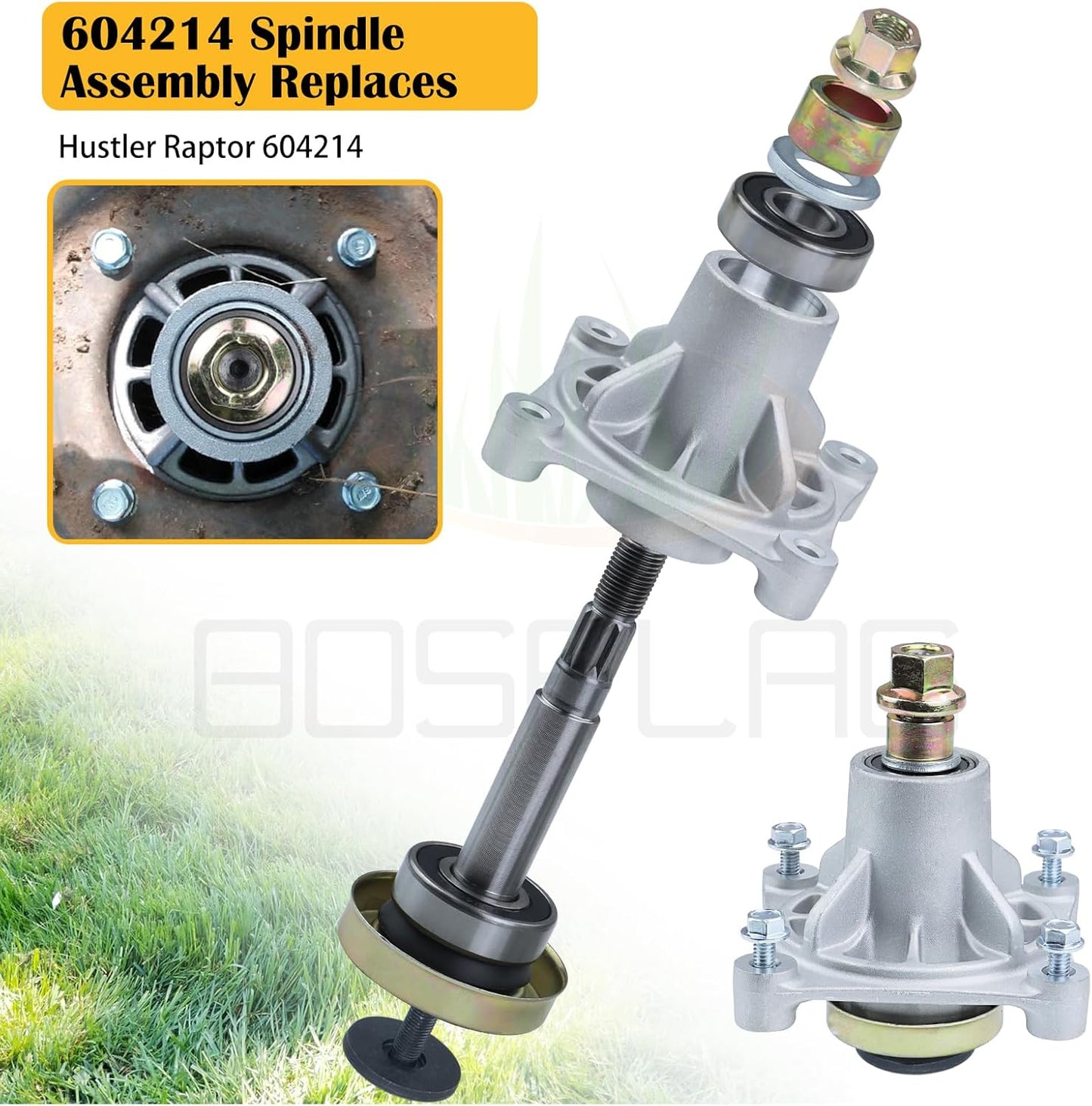 Husillos para Cortacésped Hustler Raptor